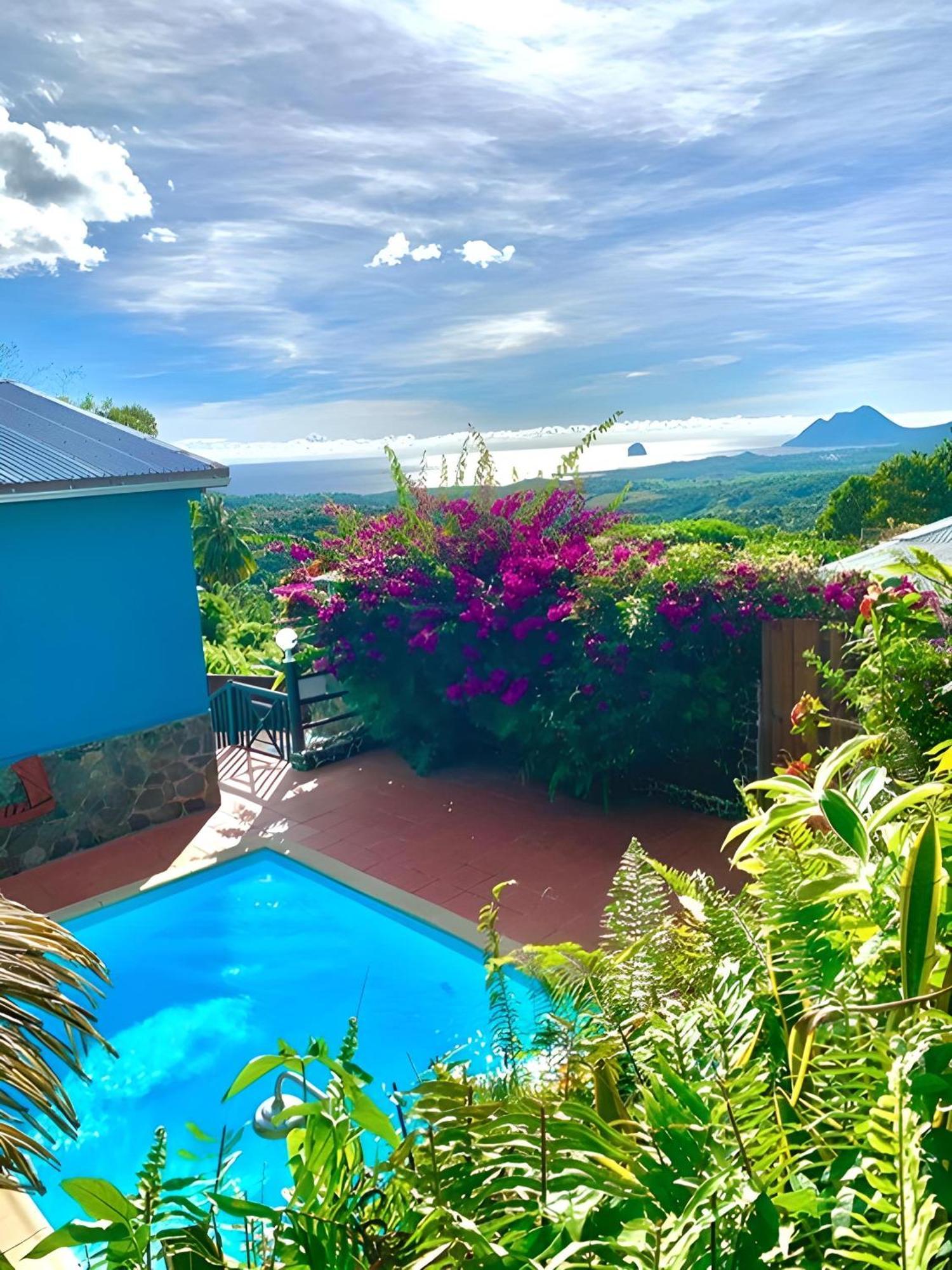 Les Villas Pameyaque 2 F2 Avec 1 Piscine Et 1 F3 Avec 1 Piscine, Superbe Vue Sur La Mer Riviere-Salee 외부 사진