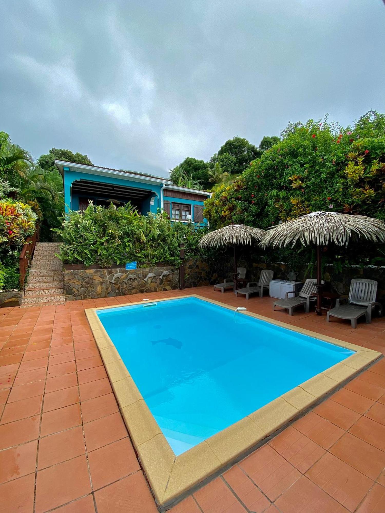 Les Villas Pameyaque 2 F2 Avec 1 Piscine Et 1 F3 Avec 1 Piscine, Superbe Vue Sur La Mer Riviere-Salee 외부 사진